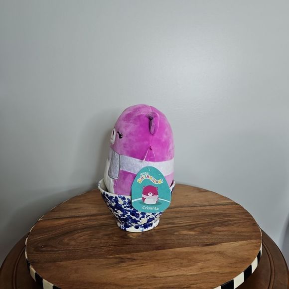 NWT Crisanta The Bear Squishmallow Scarf Purple 7in - Picture 4 of 8